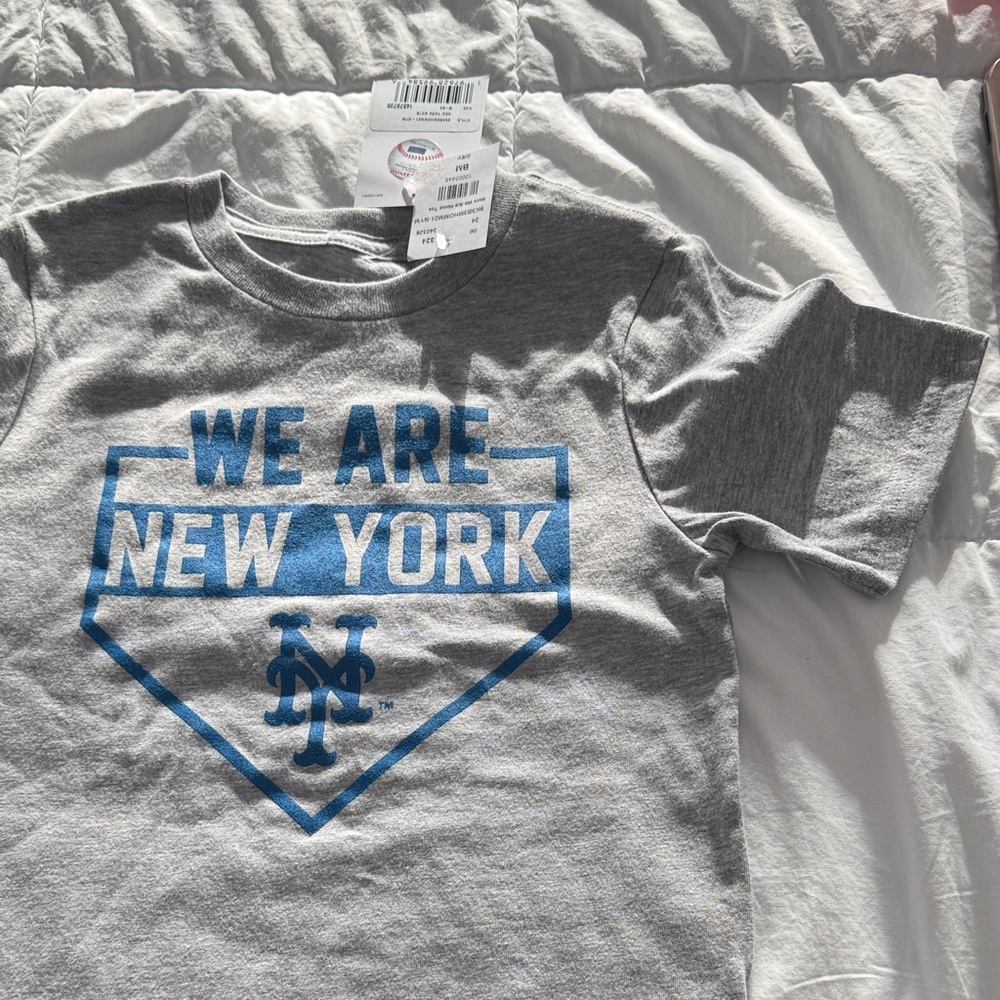 Genuine Merchandise Gray and Blue Kids T-Shirt